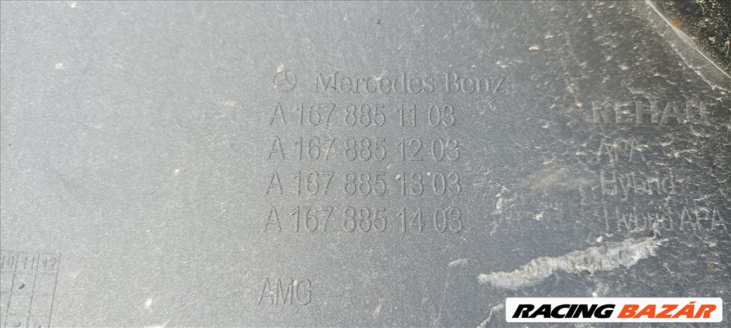 Mercedes GLE-osztály W167 hátsó lökhárító kékes szürke színben eladó! a1678851103 6. kép