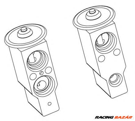 NRF 38360 - tágulószelep, klímaberendezés ALFA ROMEO FIAT LANCIA 1. kép