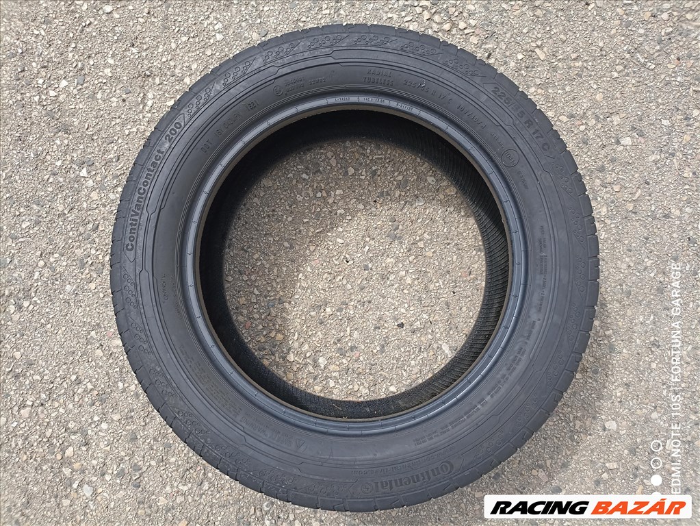 225/55 R17"C Continental használt teherautó gumik 3. kép