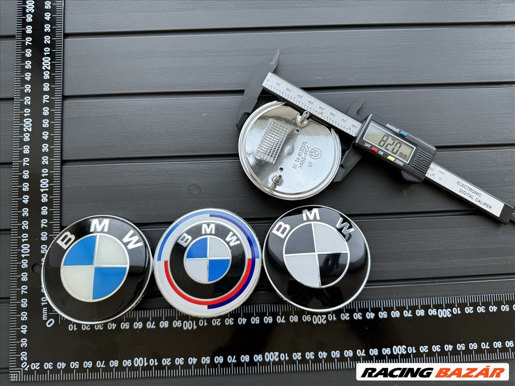 Új BMW 82mm Csomagtartó Csomagtér Gépház Géptető Embléma Jel Logo 51148132375 51148219237 1. kép