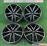 R17 5x114,3 (67,1) CMS C28 7J ET40 DIAMOND BLACK GLOSS  új alufelnik 7x17 17" 