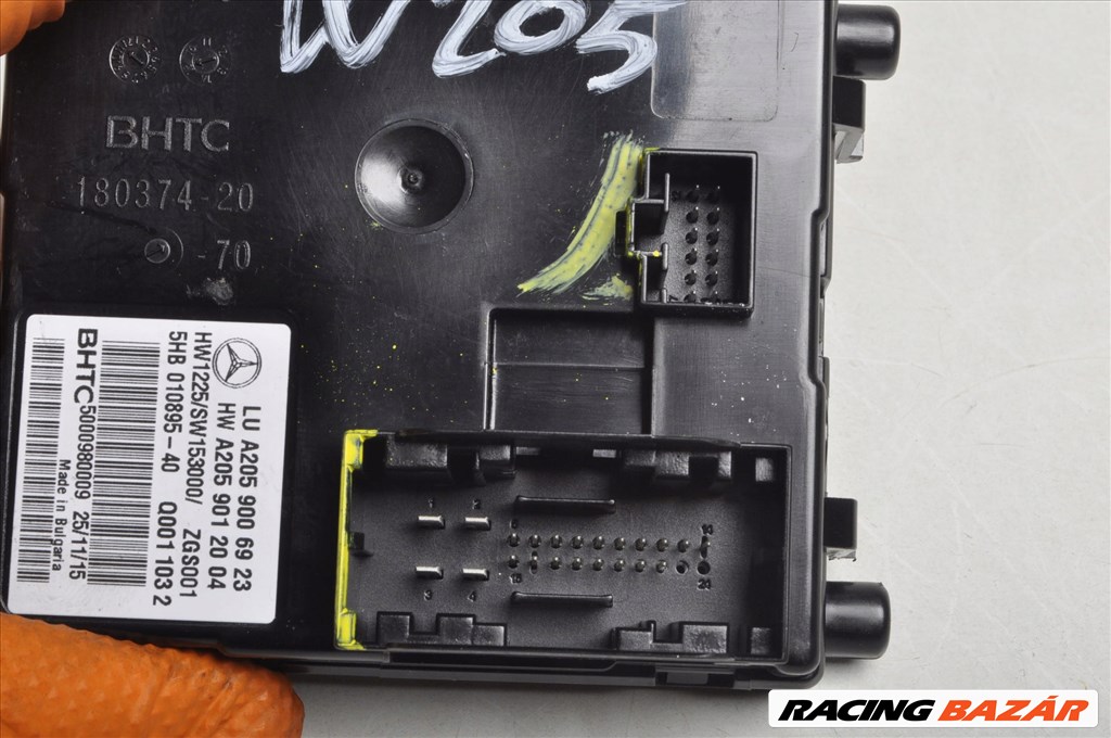 Mercedes C-osztály W205 klíma vezérlő panel a2059006923 2. kép