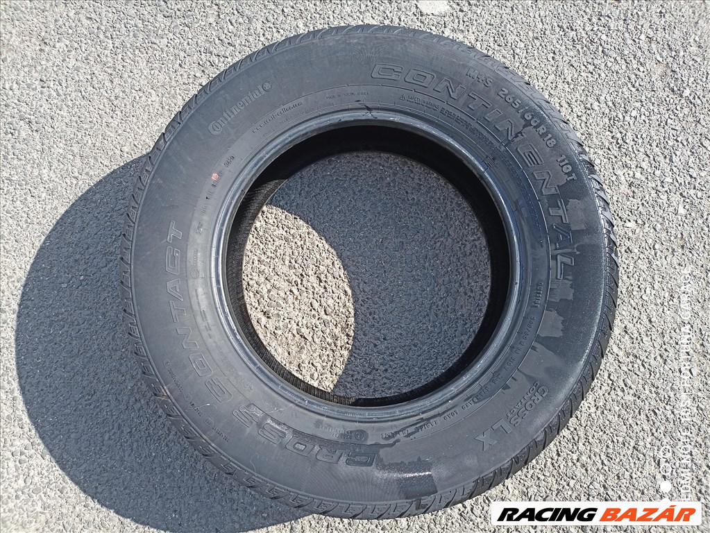 265/60 R18" Continental használt nyári gumik 3. kép