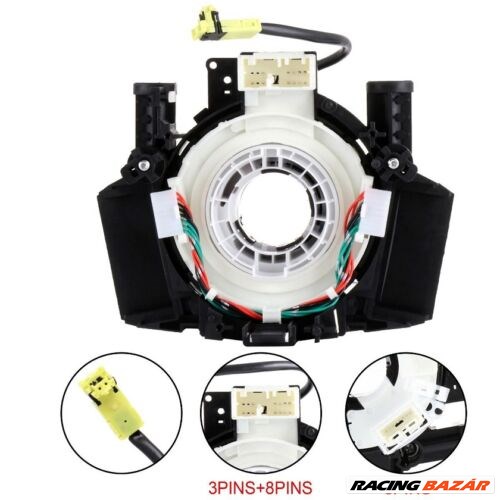 25567-EB60A Nissan Navara Légzsák Átvezető Szalag D40 2.5 dCi 3.0 dCi 2005-2013 2. kép