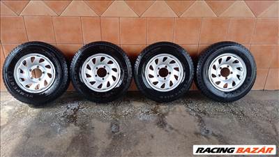 SUZUKI VITARA 15" LEMEZFELNI 5X139,7 NÈGYÈVSZAKOS 195/75R15 GUMIVAL OLCSÒN!!!