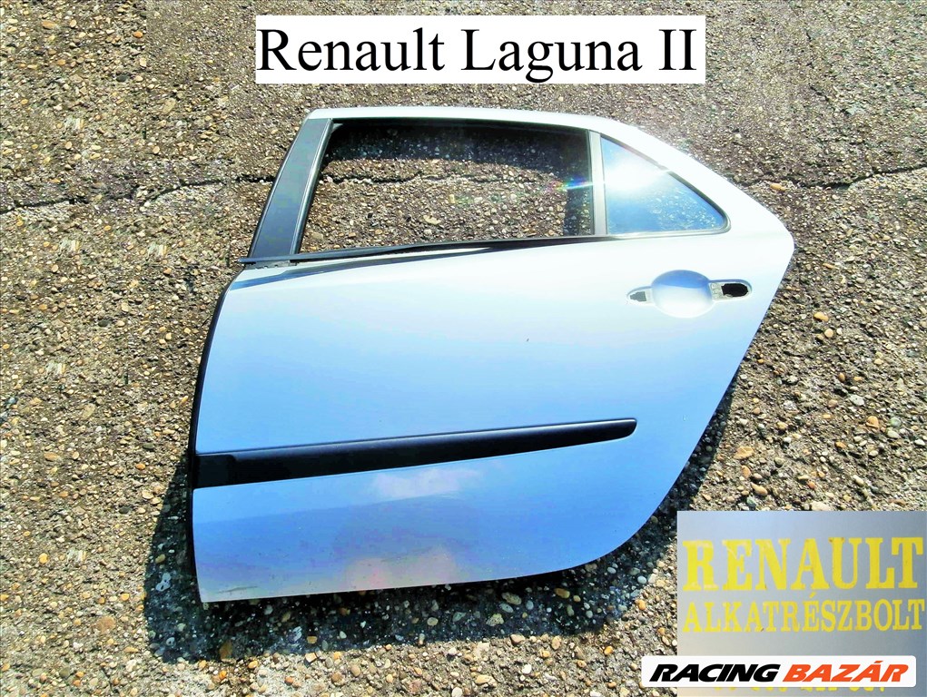 Renault Laguna II bal hátsó ajtó 1. kép