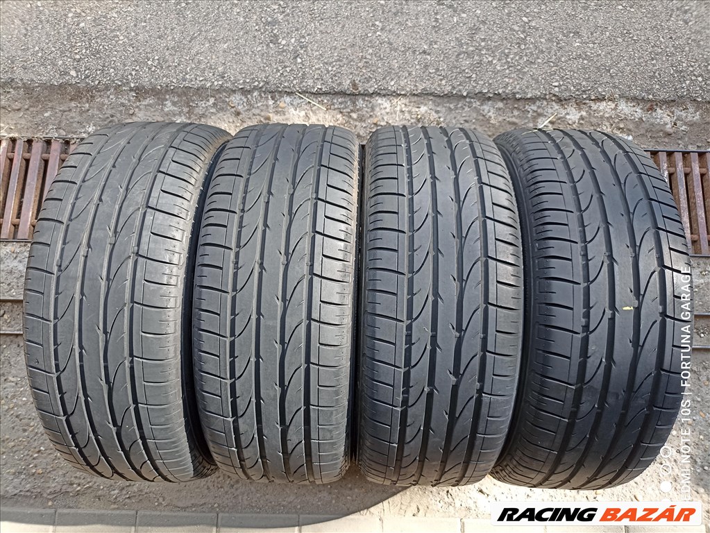 235/55 R17" Bridgestone használt nyári garnitúra 1. kép