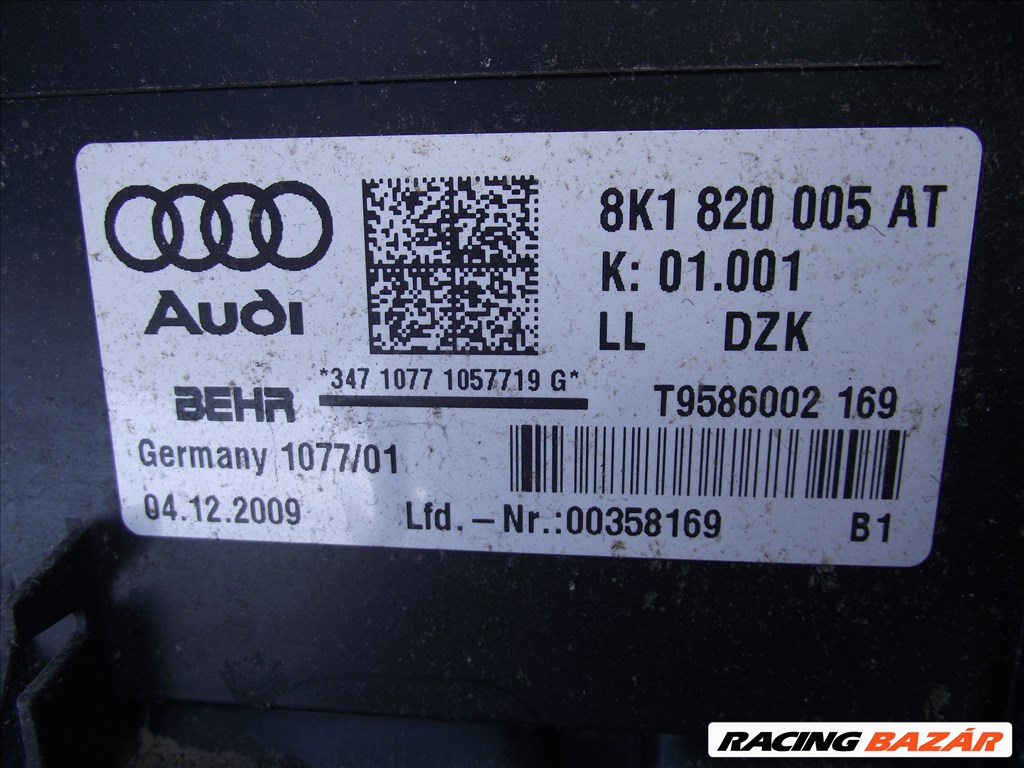 Audi A4 B8 A5 fűtés doboz  fűtésbox 2008-2015 8k1820005at 2. kép