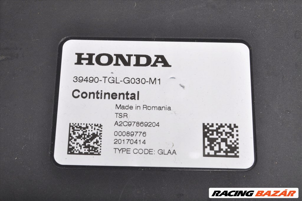 Honda Civic X PDC parkradar modul  39490tglg030m1 3. kép