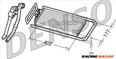DENSO DRR12101 - Hőcserélő, belső tér fűtés IVECO
