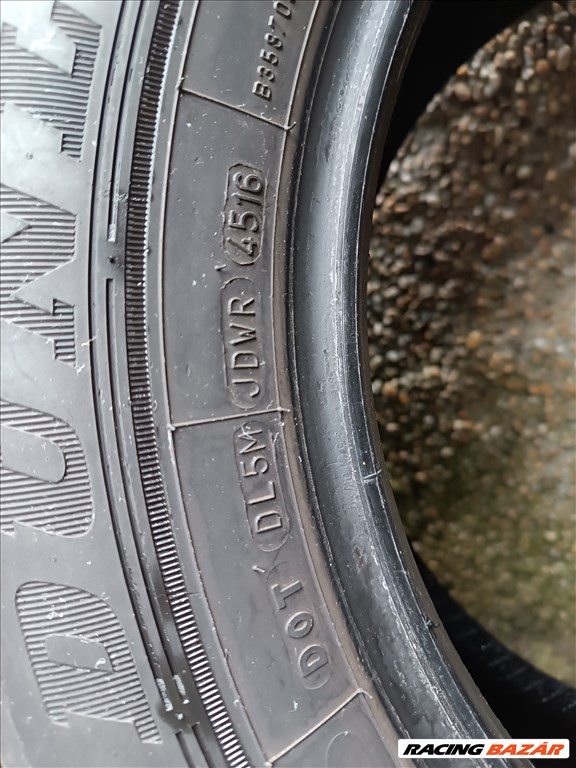  215/6016" használt Dunlop nyári gumi gumi garnitúra dot 4516 2db dot 0517 2db 9. kép