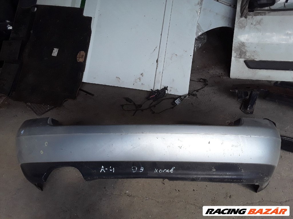 Audi A4 B5 kombi facelift 1998-2001 hátsó lökhárító 7. kép