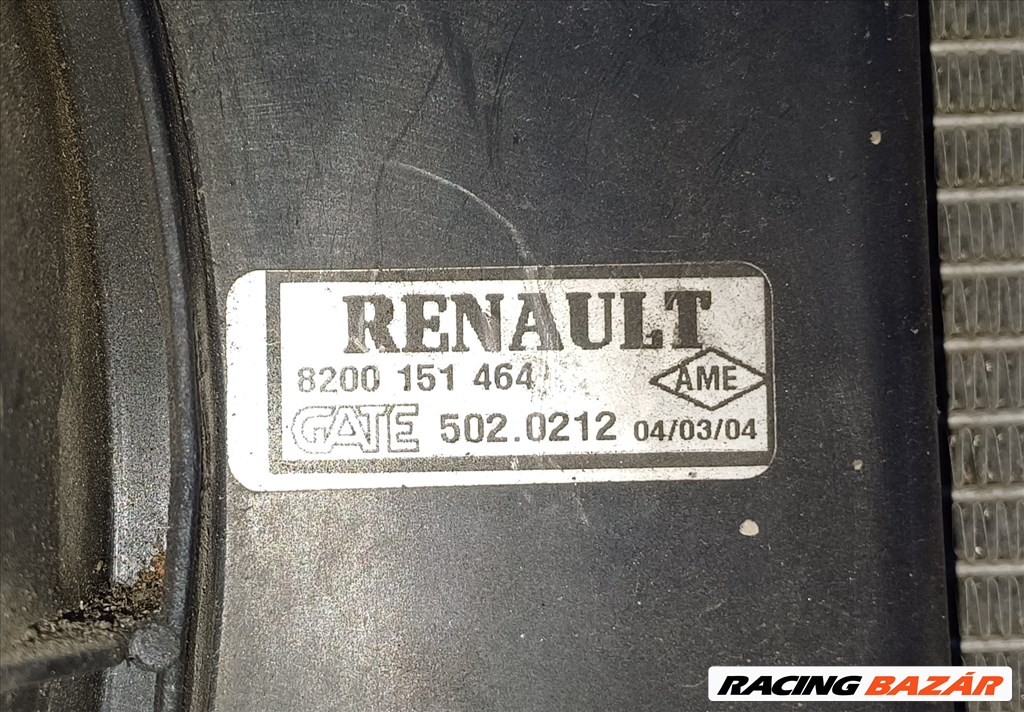Renault Mégane II 1.5 dCi hűtőventilátor  8200151464 1. kép