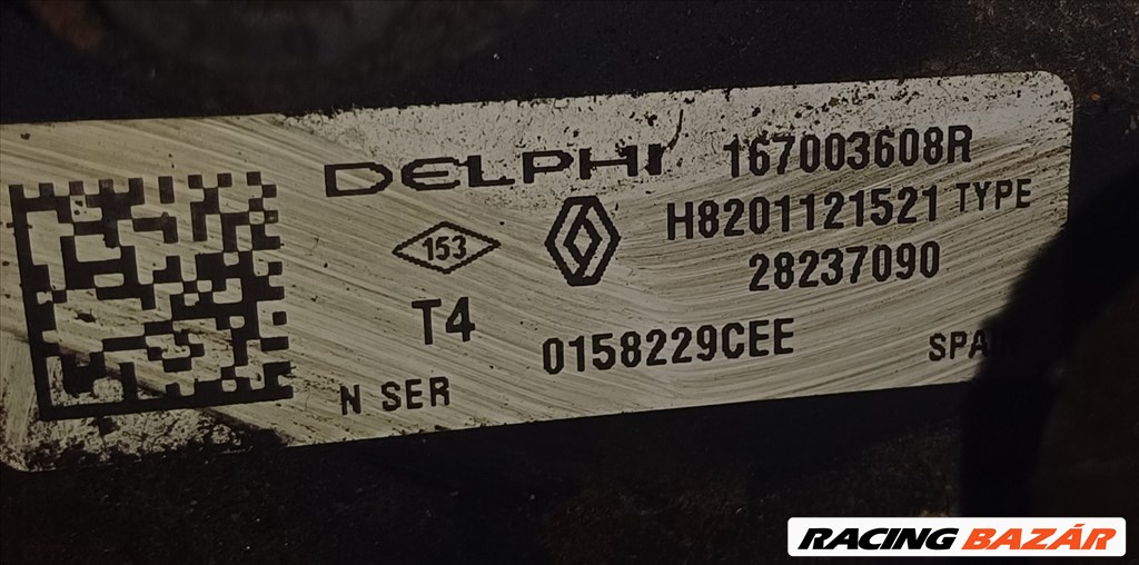 Renault Clio III 1.5 dCi 75 nagynyomású pumpa  h8201121521 167003608r 2. kép