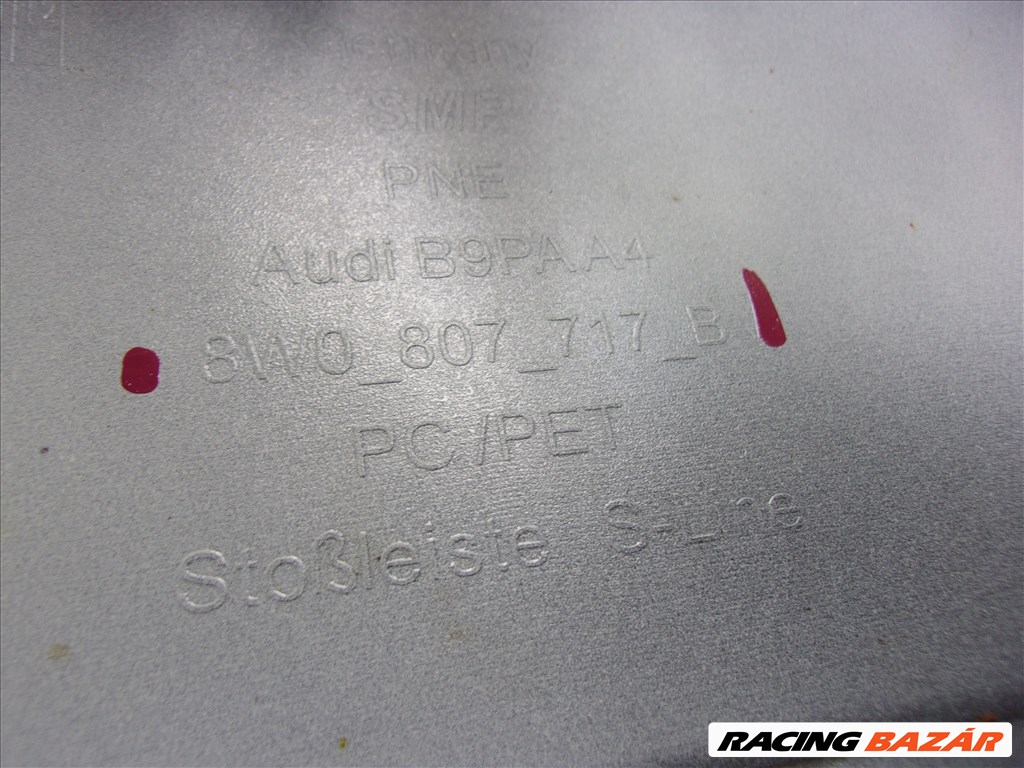 AUDI A4 S-Line első lökhárító szegély 2020- 8W0807717B 3. kép