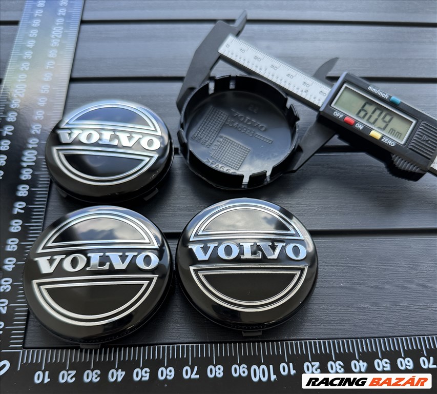 Volvo 64mm Felni Alufelni Közép Kupak Felniközép Felnikupak Embléma Porvédő Sapka 3546923 3. kép