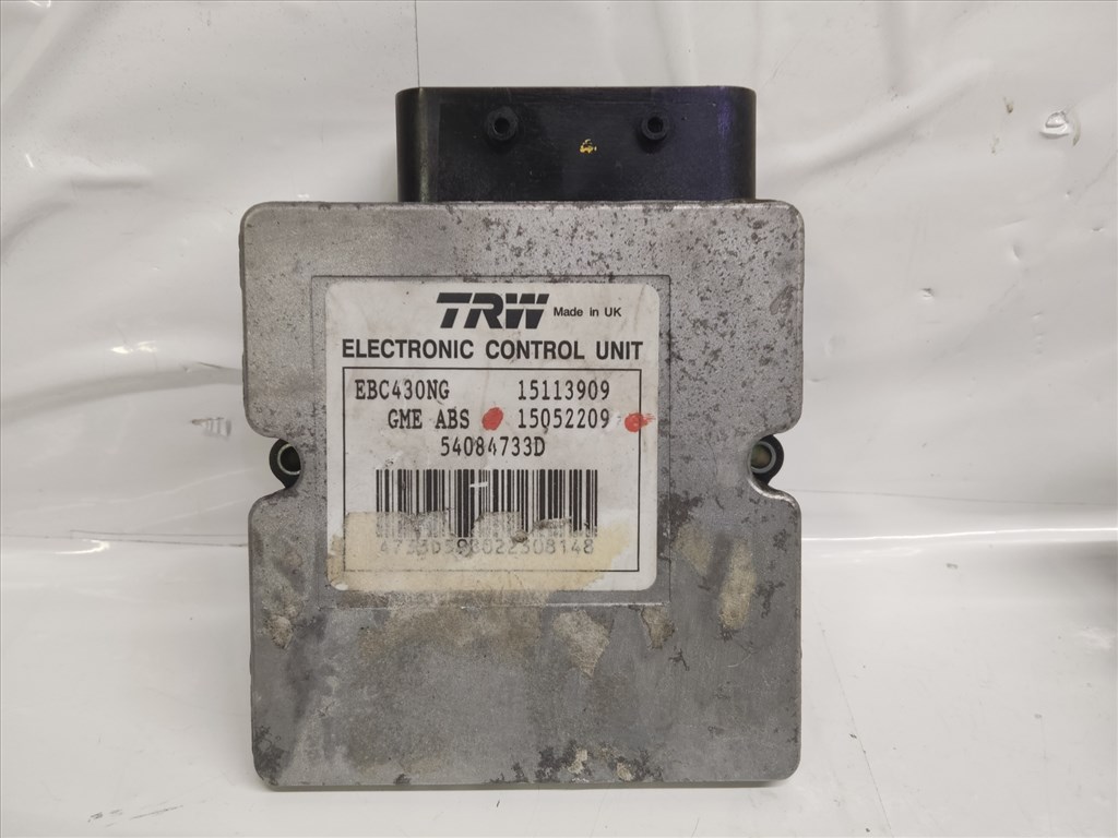 Opel Vectra C 2002-2008 Abs elektronika 54084733D, 15113909, 15052209, 12773671  KI-BE SZERELÉST IS VÁLLALUNK!  1. kép