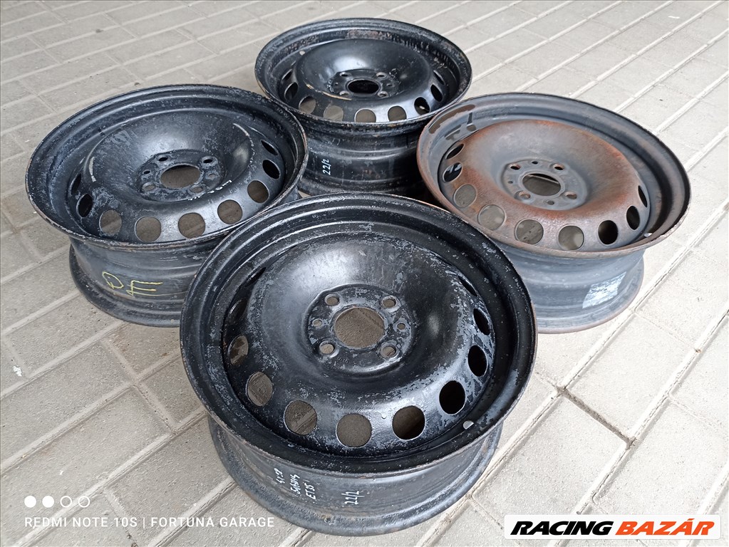 4x98 14" Fiat használt lemezfelni garnitúra (366) 2. kép