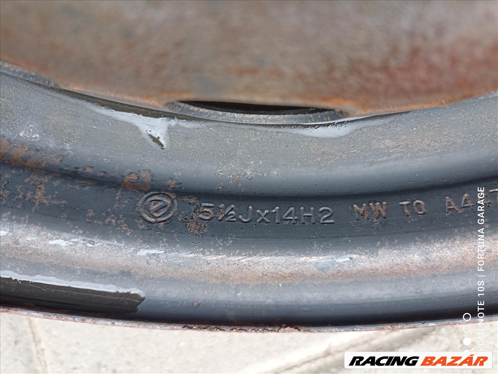 4x98 14" Fiat használt lemezfelni garnitúra (366) 7. kép