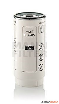 MANN-FILTER PL 420/7 x - Üzemanyagszűrő MERCEDES-BENZ SETRA SISU 1. kép