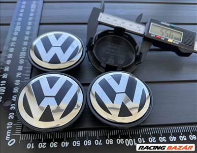 Új VW Volkswagen 65mm Felni Alufelni Kupak Közép Felnikupak Embléma Felniközép Sapka 3B7601171