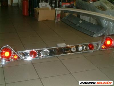Honda Accord Coupe 1998-2002. króm hátsó lámpa 3 db-os