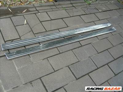 VW Golf I-II króm küszöb védő sín párban 7,5 cm