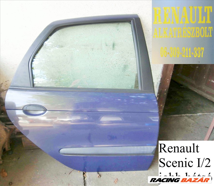 Renault Scénic I Scenic I/2 jobb hátsó ajtó 1. kép
