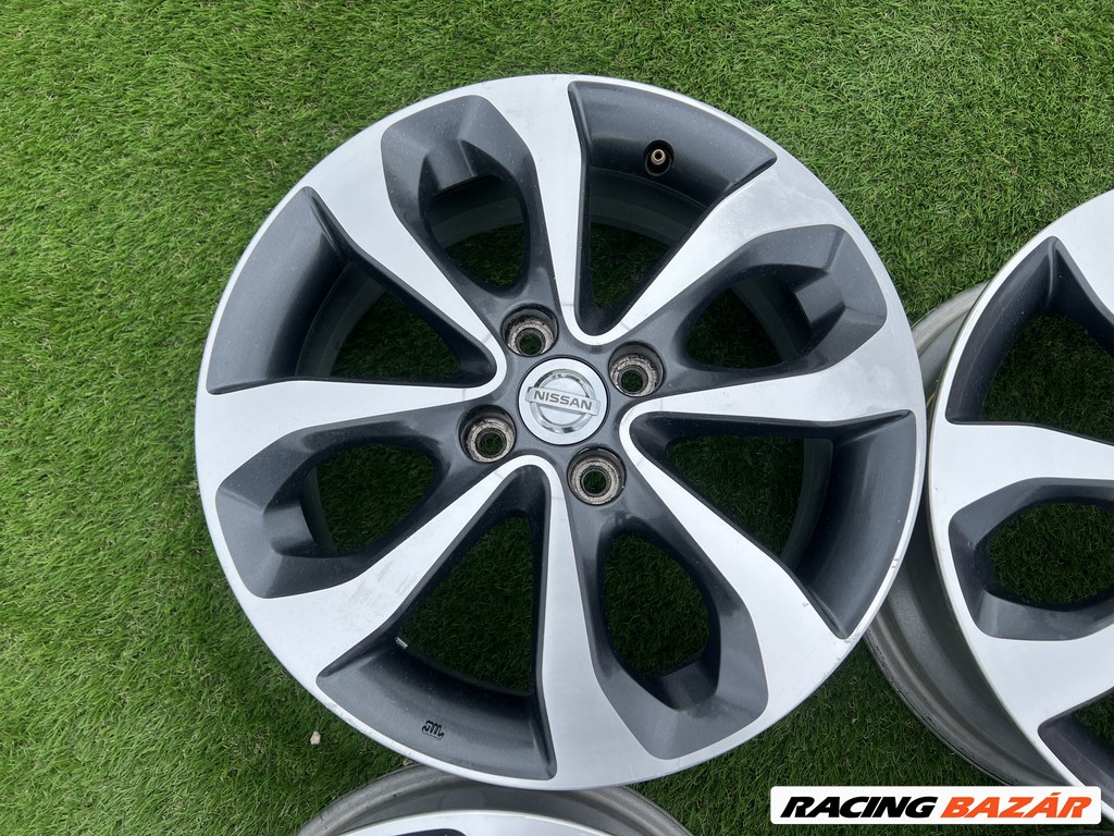 4x100 16" Nissan gyári alufelni 6Jx16h2 ET55 5. kép