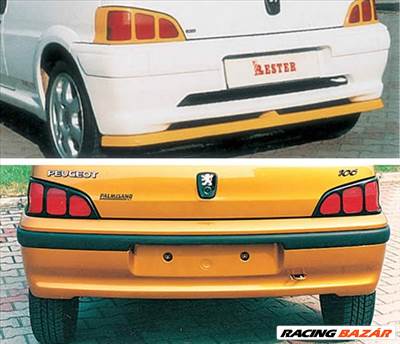 Peugeot 106 lámpamaszk lámpa spoiler hátsó lámpára