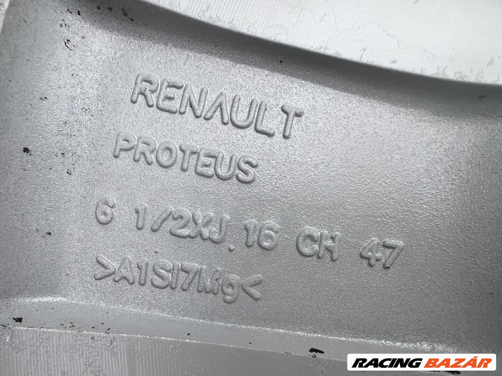 5x114.3 16" Renault gyári alufelni 6,5Jx16h2 ET47 7. kép