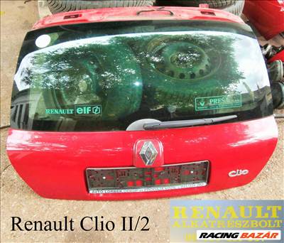 Renault Clio II/2 csomagtérajtó 