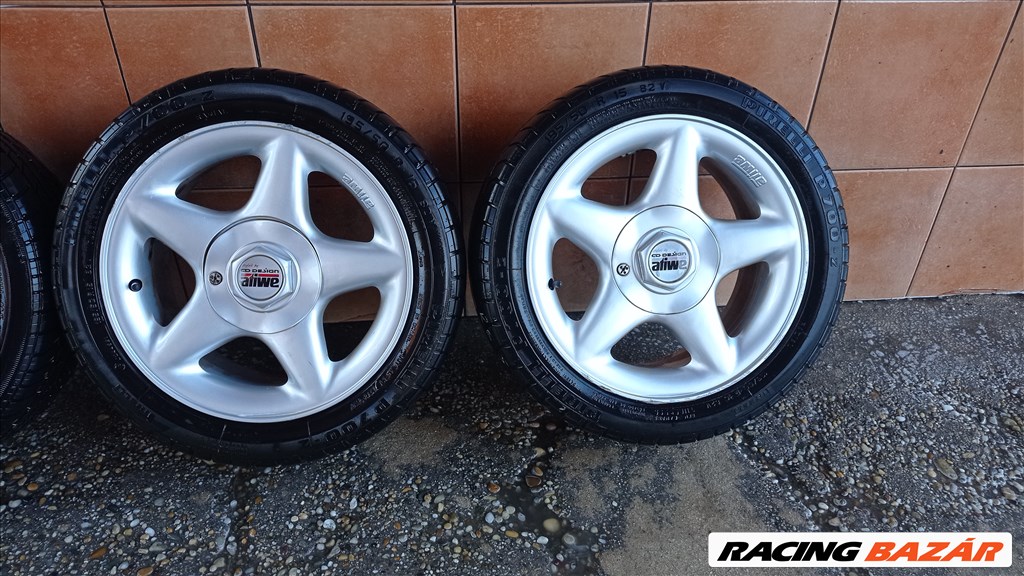 PEUGEOT 206 16" ALUFELNI 5X108 NYÁRI 195/50R15 GUMIVAL OLCSÒN!!! 3. kép