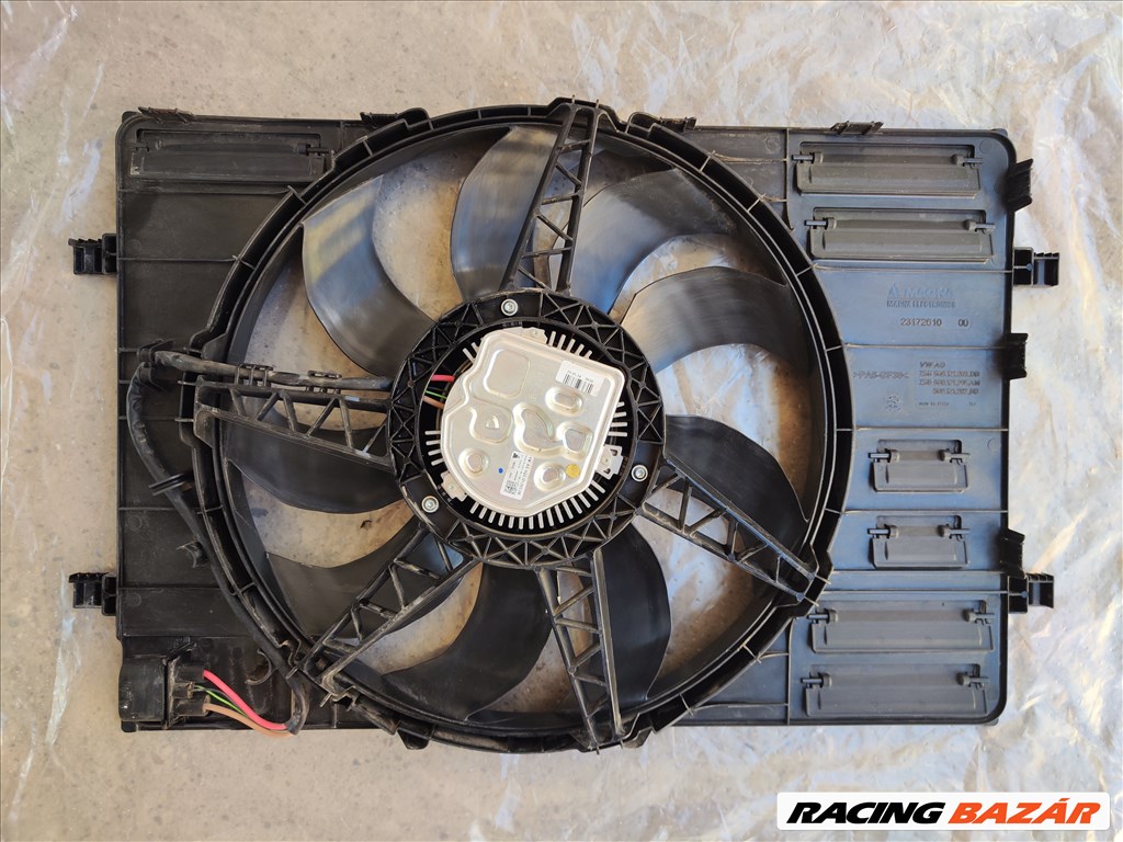 Audi A3 Hűtő ventilátor gyári PHEV cuk vw skoda etron 5q0121203df 1. kép