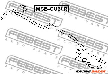 FEBEST MSB-CU20R - Stabilizátor szilent MITSUBISHI 1. kép