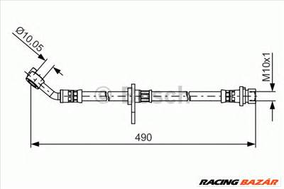 BOSCH 1 987 481 521 - fékcső HONDA