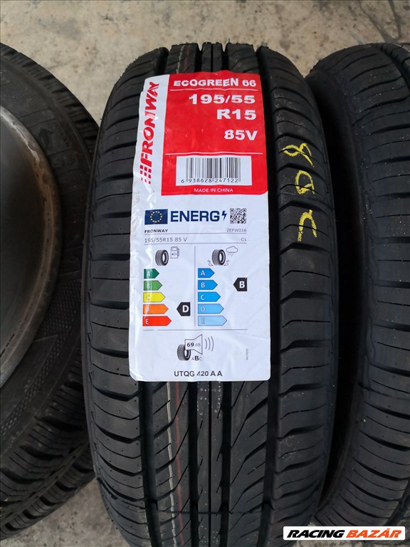 195/55 R15 ÚJ!! Fronway nyári gumi 80000ft a 4db/167/ 1. kép