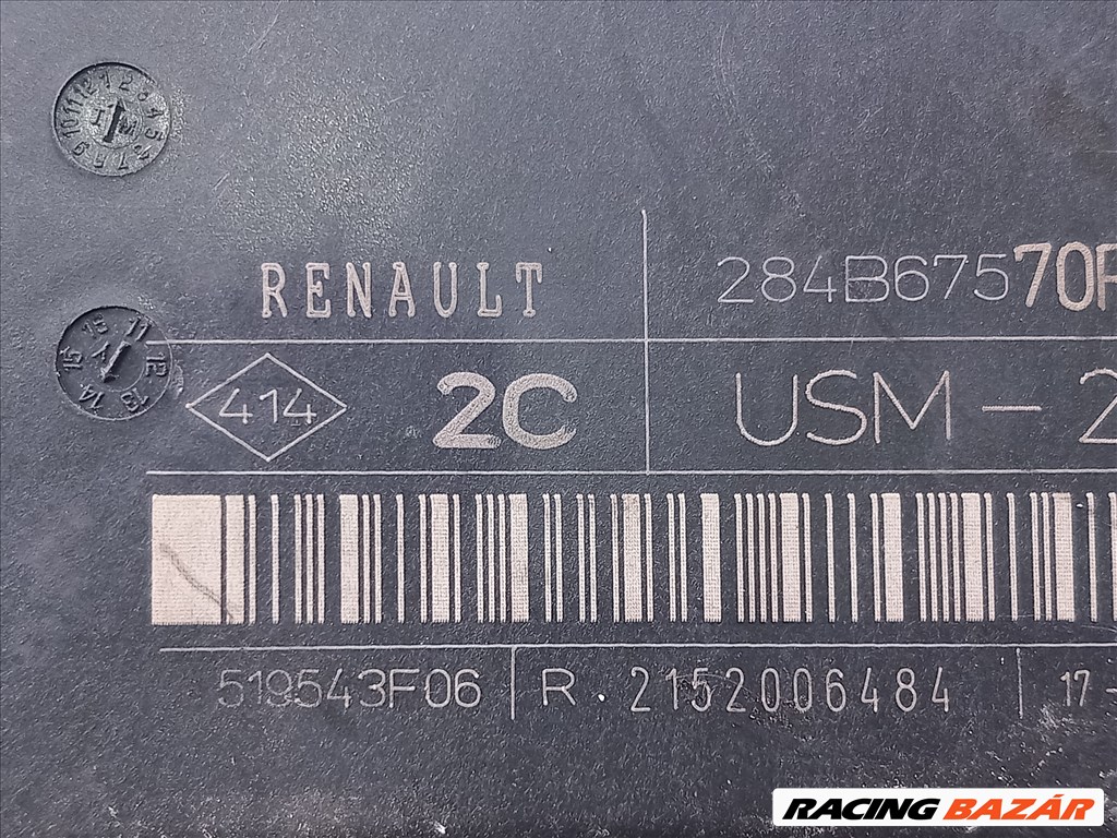 Renault MASTER Opel MOVANO 10- Biztosíték központi panel tábla 757 284b67570r 6. kép