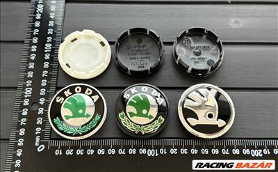 Új Skoda 55mm 56mm Octavia Fabia Superb Rapid Felni Alufelni Kupak Közép Felnikupak Felniközép