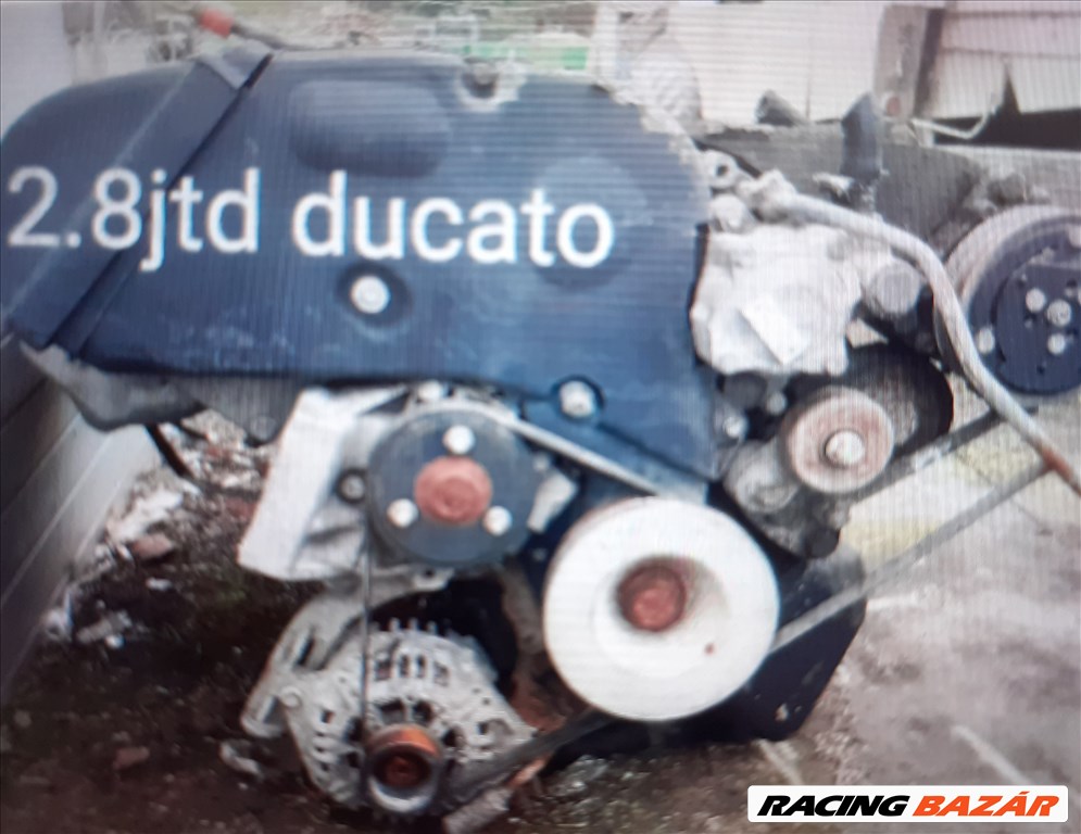 2005-ös Fiat Ducato 2,8jtd motor 814043S,  6. kép