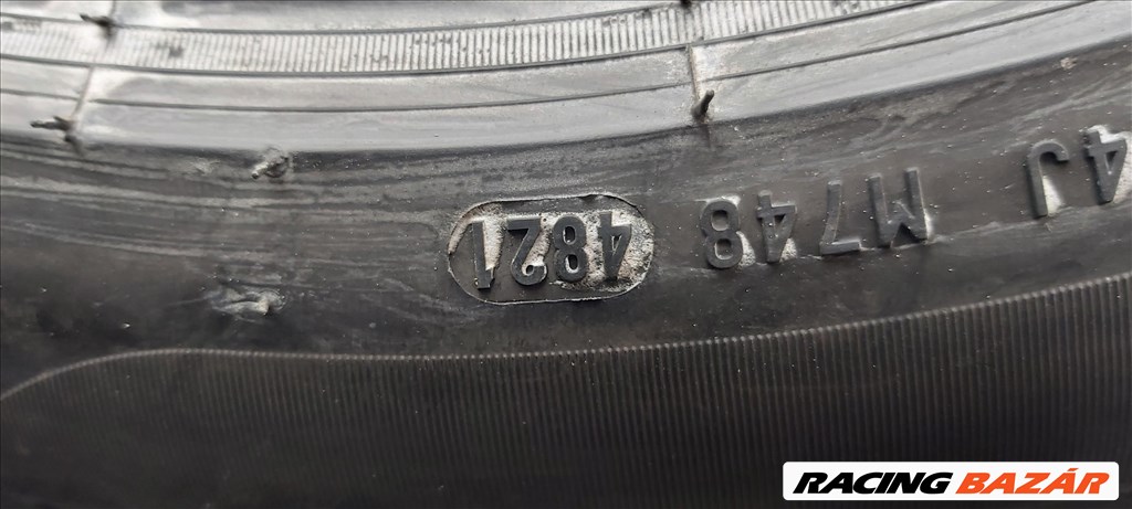 2db 245/45 R18 96Y  használt Pirelli P7 Cinturato RUN FLAT nyári gumi. 8. kép