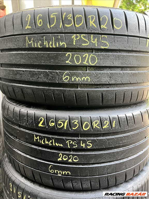  265/3021" újszerű Michelin Pilot Sport 4s 2db nyári  1. kép