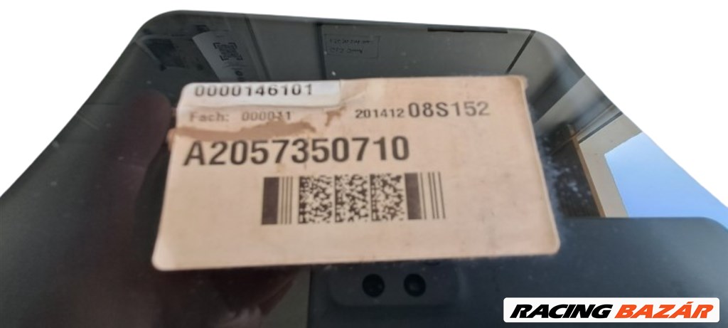 Mercedes W205 bal hátsó ajtóüveg  43R002092 4. kép