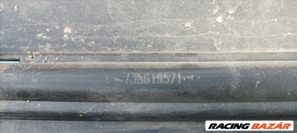 Fiat 500 S Abarth grafit szürke első lökhárító  735619571 6. kép