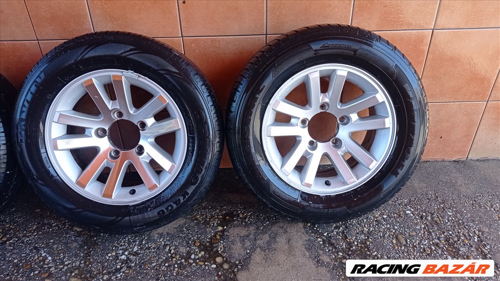 SUZUKI VITARA 16" ALUFELNI 5X139,7 NYARI 235/60R16 GUMIVAL OLCSÒN!!! 3. kép