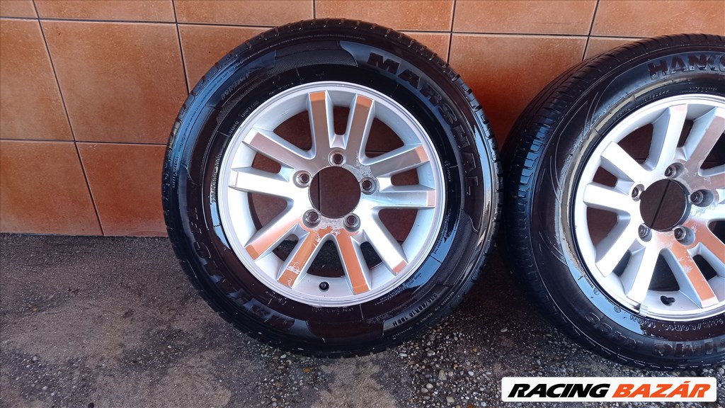 SUZUKI VITARA 16" ALUFELNI 5X139,7 NYARI 235/60R16 GUMIVAL OLCSÒN!!! 4. kép
