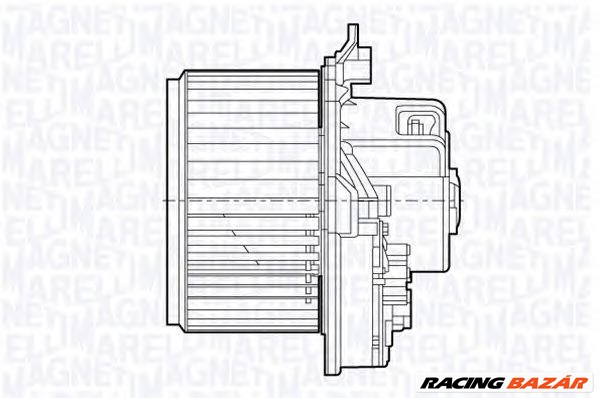 MAGNETI MARELLI 069412649010 - Utastér ventillátor CHRYSLER FIAT LANCIA 1. kép