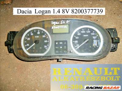 Dacia Logan 1.4 8V kilométer óra  8200377739