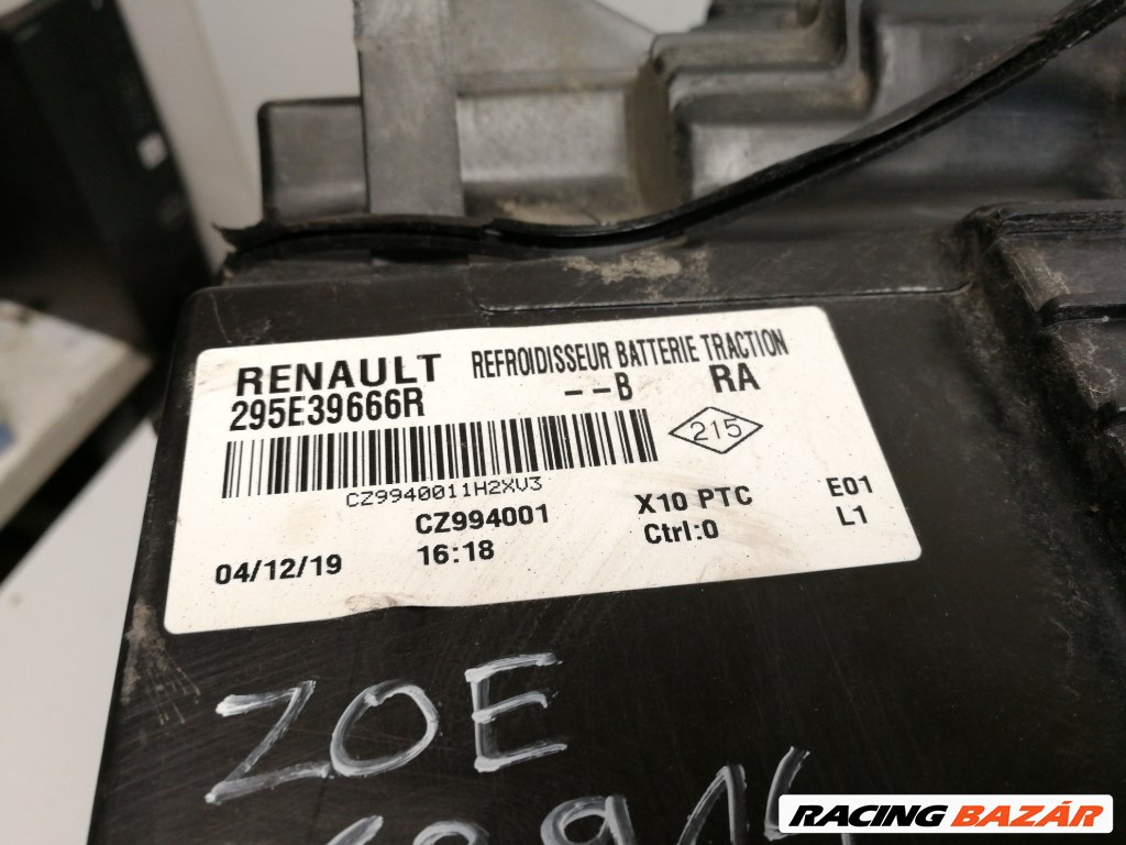 Renault Zoe  fûtésdob akkumulátorhoz 295E39666R 6. kép