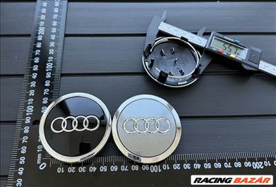 Új Audi 69mm 4B0601170A Felni Alufelni Közép Kupak Felniközép Felnikupak Embléma Porvédő